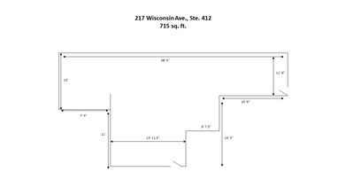 217 Wisconsin Ave, Waukesha, WI for rent Floor Plan- Image 1 of 5