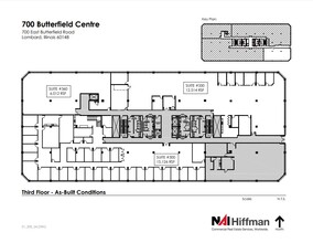 700 E Butterfield Rd, Lombard, IL for rent Floor Plan- Image 2 of 2