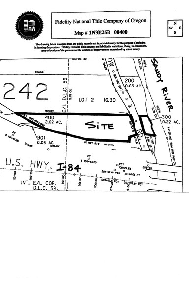 803 NE Harlow Rd, Troutdale, OR for rent - Plat Map - Image 2 of 2