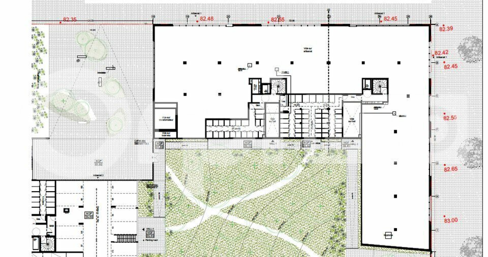 Retail in Grigny to rent - Floor Plan - Image 1 of 5