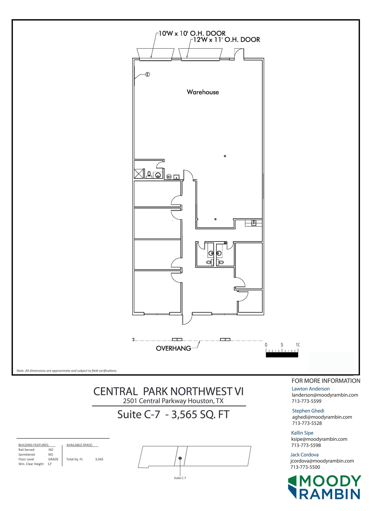 2501 Central Pky, Houston, TX to rent Site Plan- Image 1 of 1