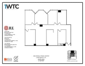 1 World Trade Ctr, Long Beach, CA to rent Floor Plan- Image 1 of 1