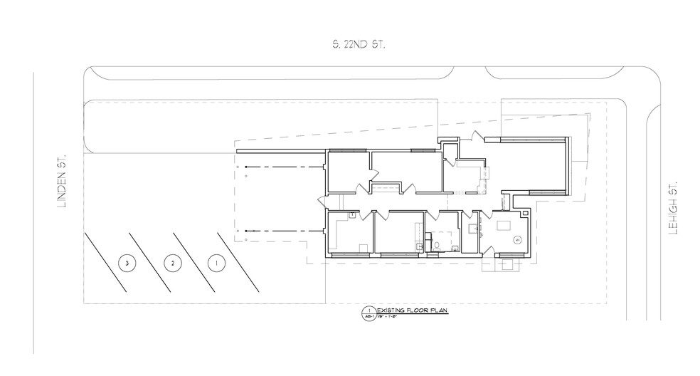 229 S 22nd St, Easton, PA for rent - Site Plan - Image 3 of 4