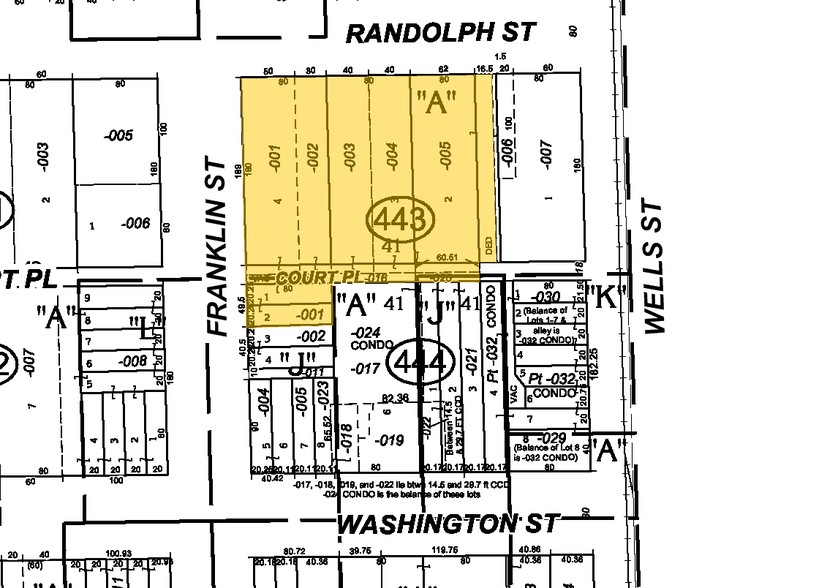 225 W Randolph St, Chicago, IL for rent - Plat Map - Image 2 of 5