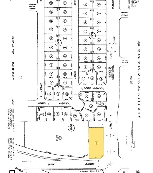 13471 Magnolia St, Garden Grove, CA for rent - Plat Map - Image 2 of 16