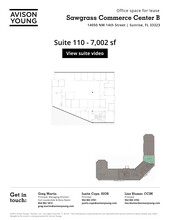 14050 NW 14th St, Sunrise, FL for rent Site Plan- Image 1 of 1