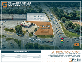 Signalized Corner Development Site - Commercial Property