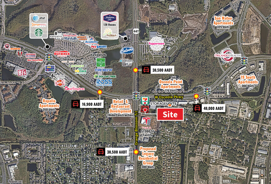 Sec Of Osceola Parkway & Orange Blossom Trl, Kissimmee, FL for rent - Building Photo - Image 2 of 2