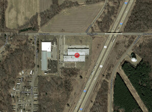 2200 Empire Ave, Benton Harbor, MI - aerial  map view