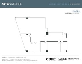 5670 Wilshire Blvd, Los Angeles, CA to rent Floor Plan- Image 1 of 1