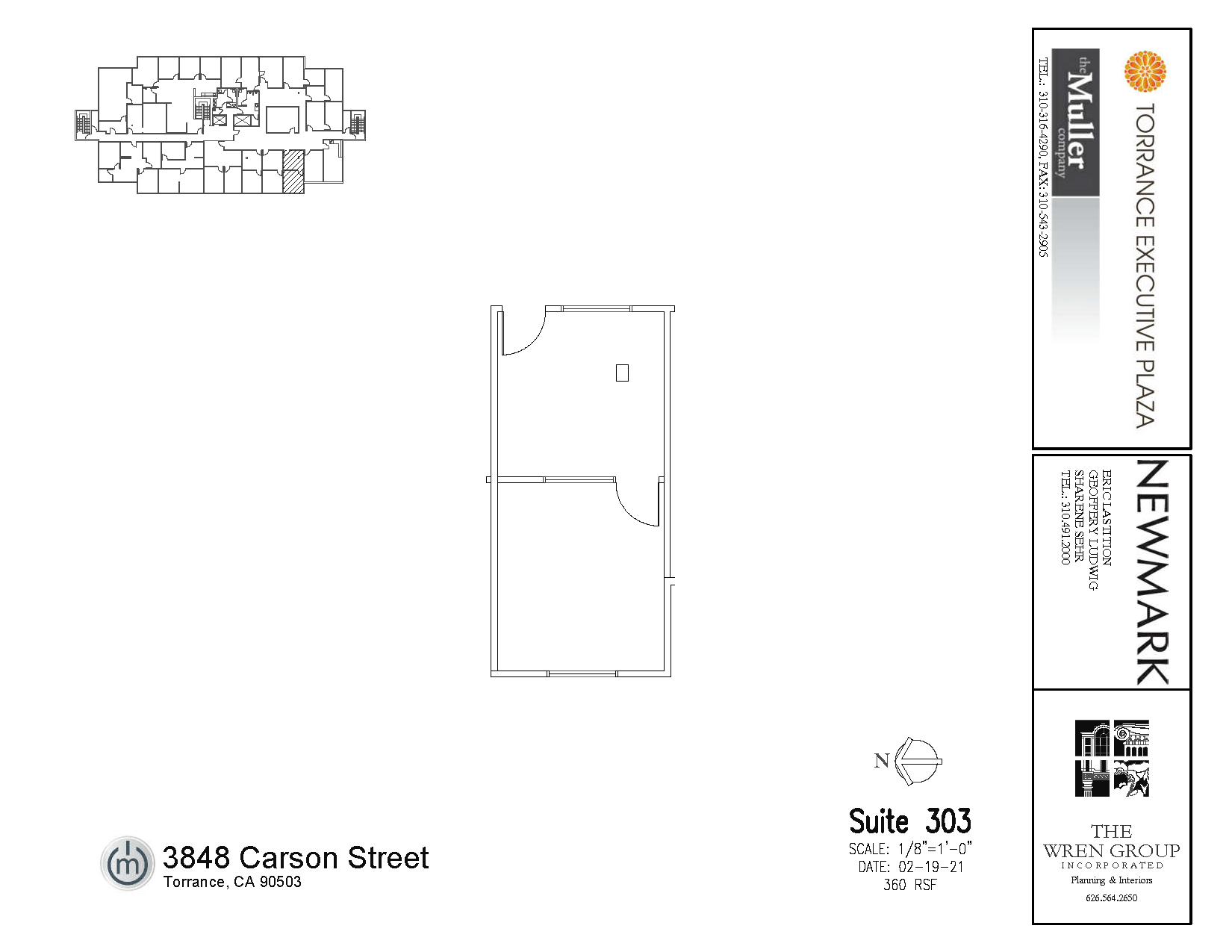 3848 W Carson St, Torrance, CA for rent Floor Plan- Image 1 of 1