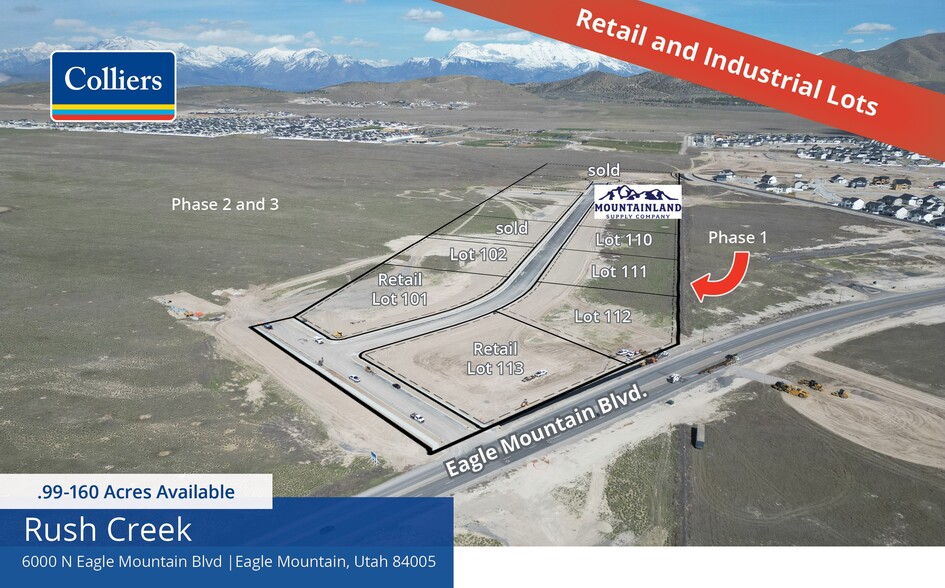 6000 N. Eagle Mountain Blvd., Eagle Mountain, UT for sale - Building Photo - Image 2 of 5