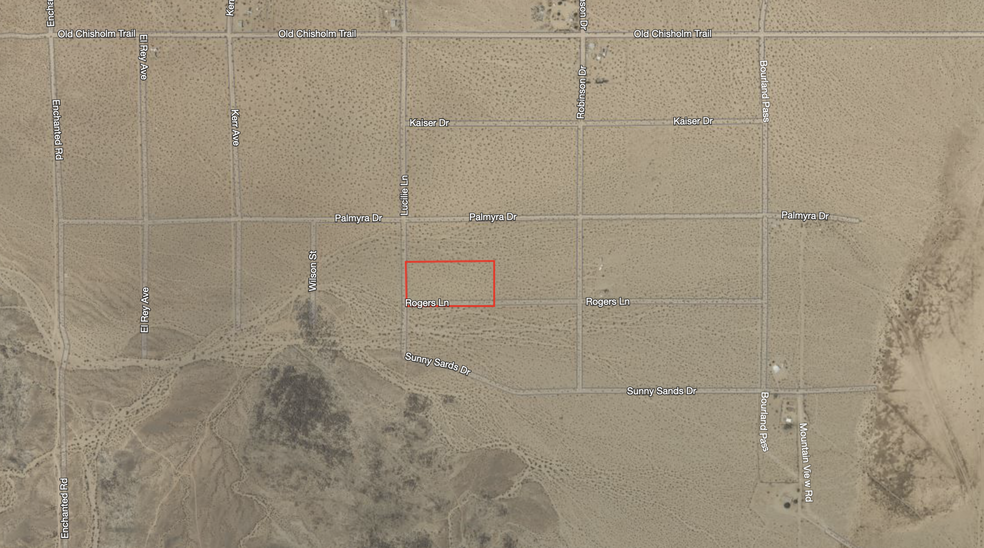 Lucille Lane, Twentynine Palms, CA for sale - Primary Photo - Image 1 of 2