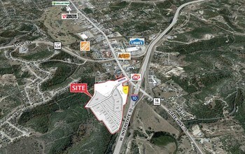 Sidney Baker Street, Kerrville, TX for sale Aerial- Image 1 of 4