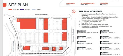 10500 Baseline Rd, Sherwood Park, AB for rent Site Plan- Image 1 of 1