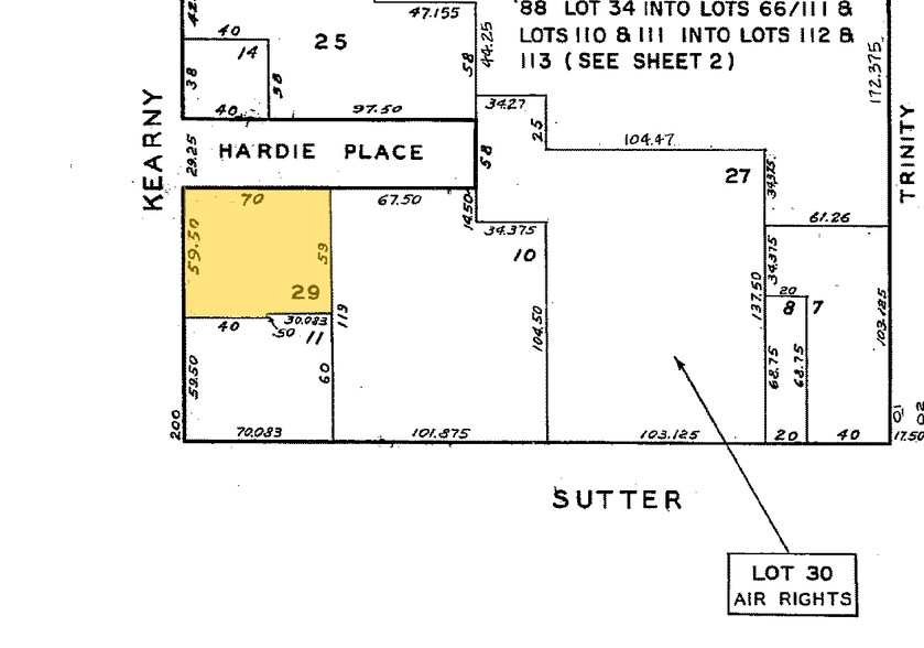 222-224 Kearny St, San Francisco, CA for rent - Plat Map - Image 2 of 4