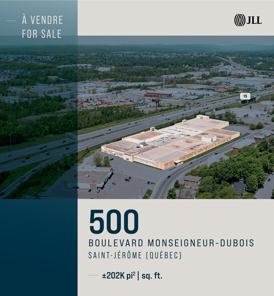 500 Boul Monseigneur-Dubois, Saint-Jérôme, QC for sale - Building Photo - Image 1 of 8