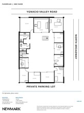 587 Ygnacio Valley Rd, Walnut Creek, CA for rent Floor Plan- Image 1 of 5