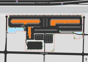 18298 Slover Ave, Bloomington, CA for rent Site Plan- Image 1 of 1