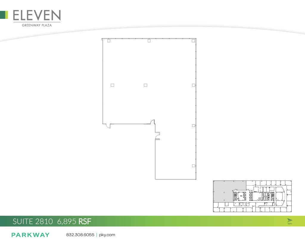 11 Greenway Plz, Houston, TX to rent Floor Plan- Image 1 of 2