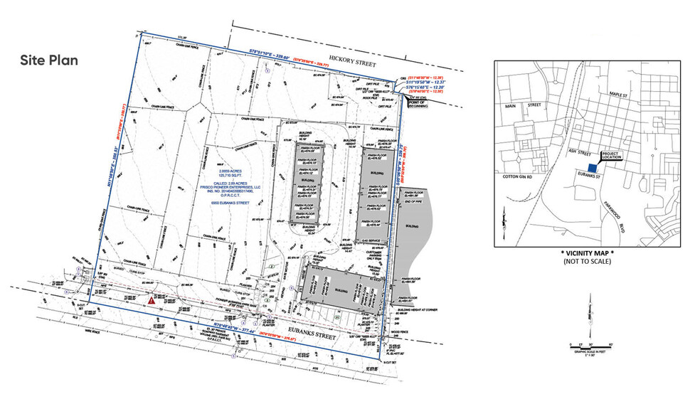 6950 Eubanks St, Frisco, TX for sale - Site Plan - Image 2 of 2