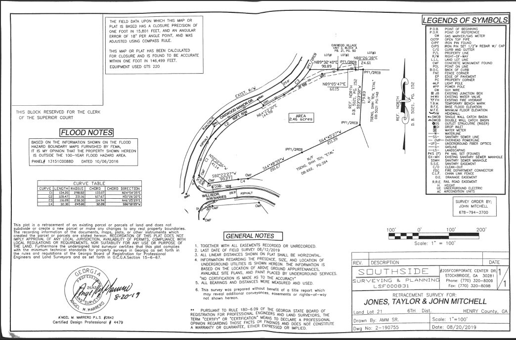 0 Hudson Bridge & Willis Dr Rd, Stockbridge, GA for sale Plat Map- Image 1 of 2