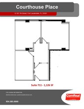 12 SE 7th St, Fort Lauderdale, FL for rent Floor Plan- Image 1 of 1