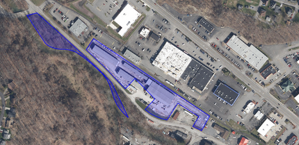 1501 Deckers Creek Blvd, Morgantown, WV - aerial  map view