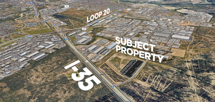 000 Killam Industrial Blvd, Laredo, TX - AERIAL  map view