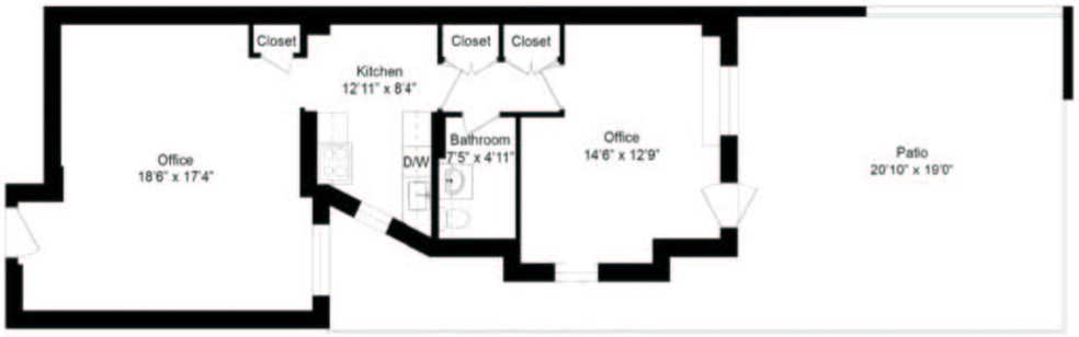 68 E 79th St, New York, NY for rent - Floor Plan - Image 2 of 2