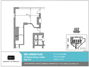 255 Queens Ave, London, ON for rent Floor Plan- Image 1 of 1