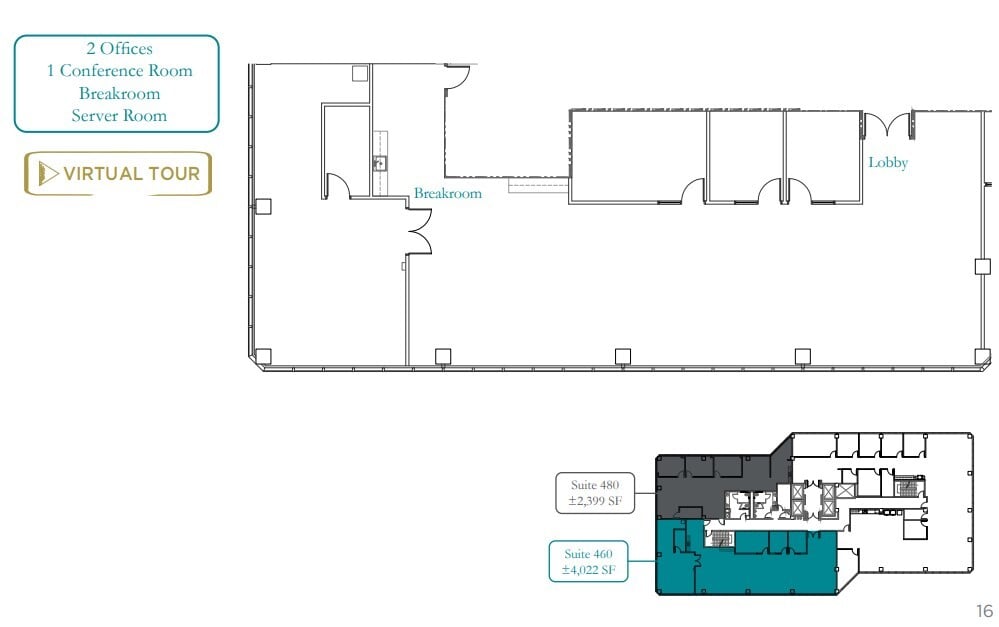 1 Almaden Blvd, San Jose, CA to rent Floor Plan- Image 1 of 1