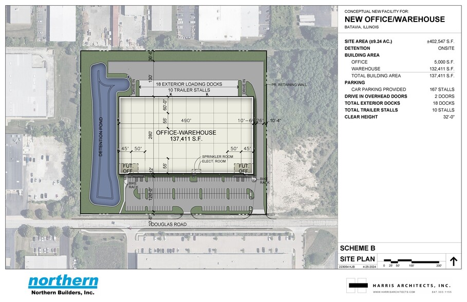 1225 Douglas Rd, Batavia, IL for sale - Site Plan - Image 3 of 3