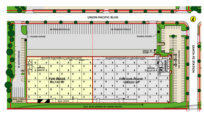 417 Union Pacific Blvd, Laredo, TX for rent Site Plan- Image 1 of 2