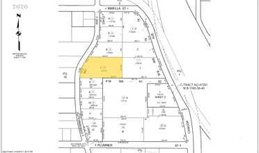 9640 Owensmouth Ave, Chatsworth, CA for sale Plat Map- Image 1 of 1