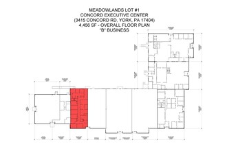 3411-3429 Concord Rd, York, PA for rent Floor Plan- Image 2 of 4