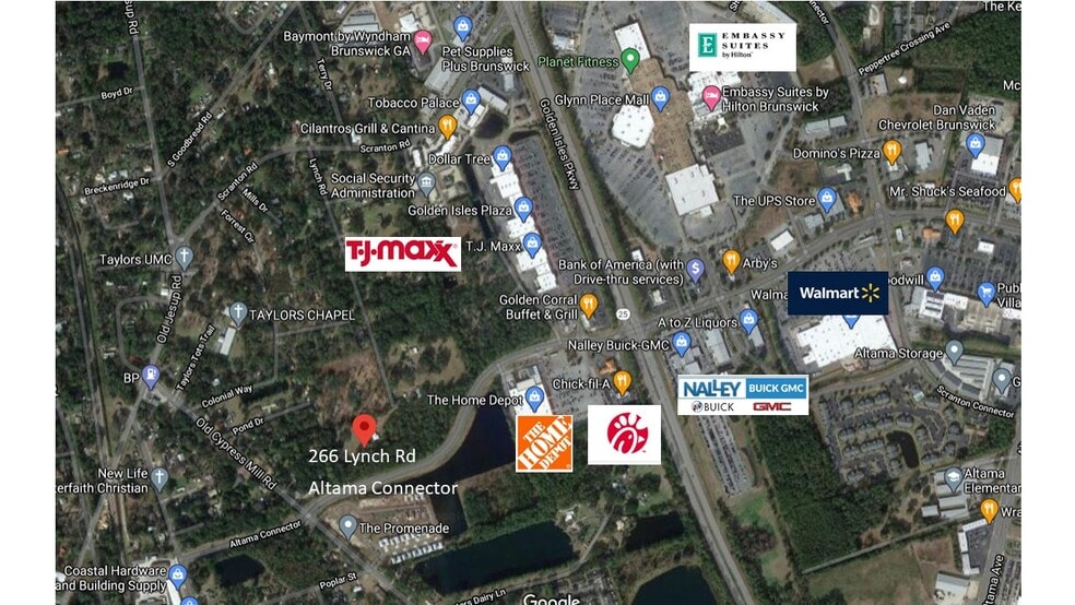 266 Lynch Rd, Brunswick, GA for sale - Aerial - Image 2 of 3