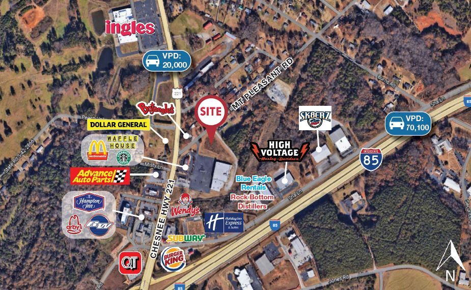 2240-221 Chesnee Hwy, Spartanburg, SC for sale - Primary Photo - Image 1 of 1