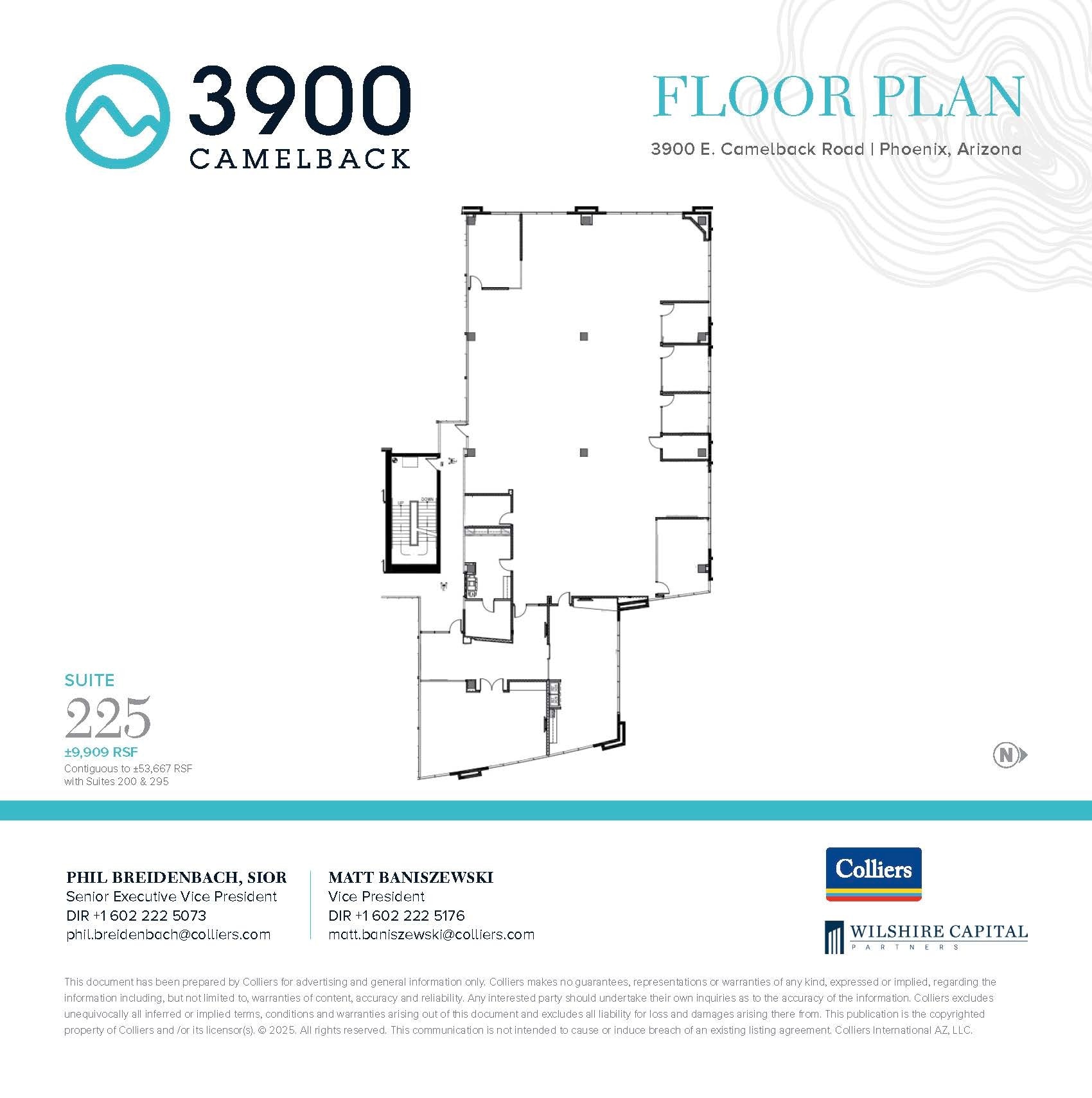 3900 E Camelback Rd, Phoenix, AZ to rent Floor Plan- Image 1 of 1