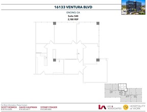 16133 Ventura Blvd, Encino, CA for rent Floor Plan- Image 1 of 1