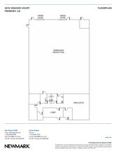 3070 Osgood Ct, Fremont, CA for rent Floor Plan- Image 1 of 1