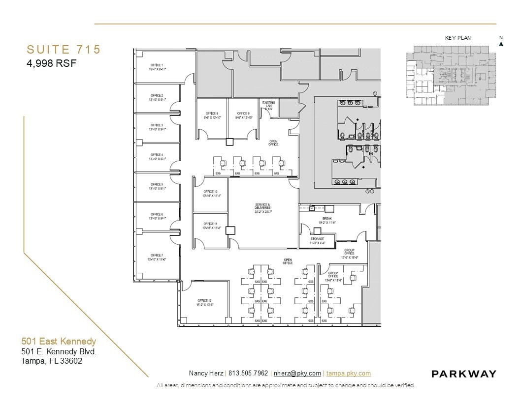 501 E Kennedy Blvd, Tampa, FL to rent Floor Plan- Image 1 of 1