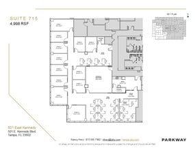 501 E Kennedy Blvd, Tampa, FL to rent Floor Plan- Image 1 of 1