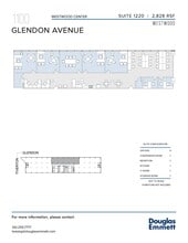 1100 Glendon Ave, Los Angeles, CA to rent Floor Plan- Image 1 of 1