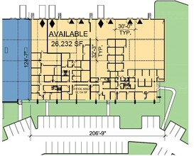 3701-3749 Yale St, Houston, TX for rent Site Plan- Image 1 of 1