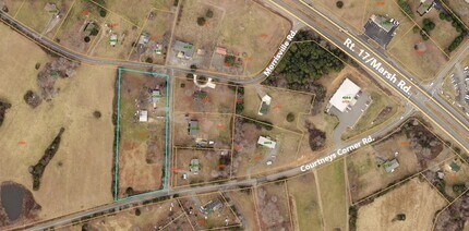 13002 Silver Cloud Rd, Bealeton, VA - aerial  map view