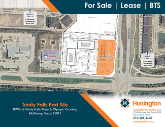 More details for NWQ of Trinity Falls Pkwy & Olympic Crossing, McKinney, TX - Land for Rent