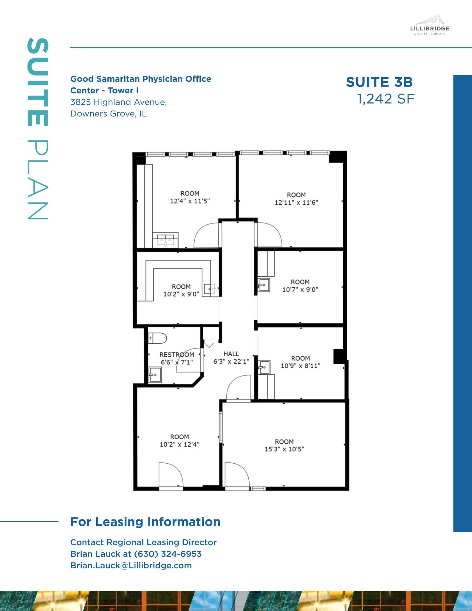 3825 Highland Ave, Downers Grove, IL to rent Site Plan- Image 1 of 1