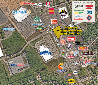 More details for Route 940 & Industrial Park Dr, Mount Pocono, PA - Retail for Rent