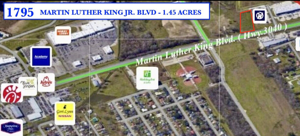 1795 Martin Luther King Jr Blvd, Houma, LA for sale - Primary Photo - Image 1 of 1